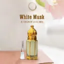 White Musk Tahara Attar 6ml – Alcohol-Free, Made in K.S.A